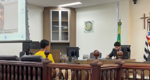Julgamento da custódia do policial militar Luan Pereira, em SP
