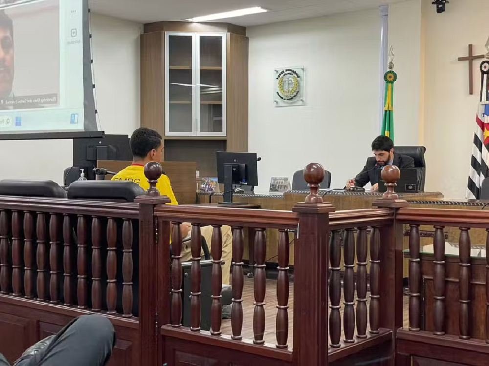 Julgamento da custódia do policial militar Luan Pereira, em SP