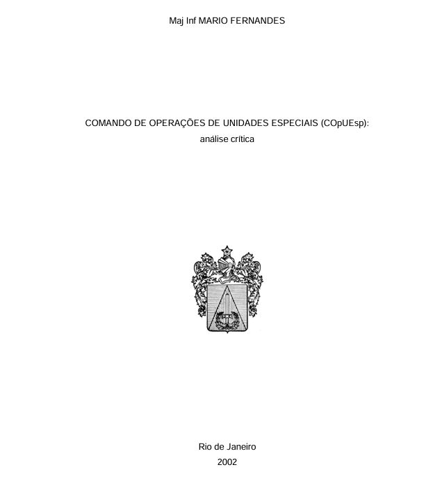 A capa da monografia de Mario Fernandes. Foto: Reprodução