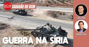 Sabadão do DCM: Rebeldes sírios se aproximam de Damasco; Trump diz que EUA não deve se envolver na situação da Síria. Foto: Reprodução/DCMTV