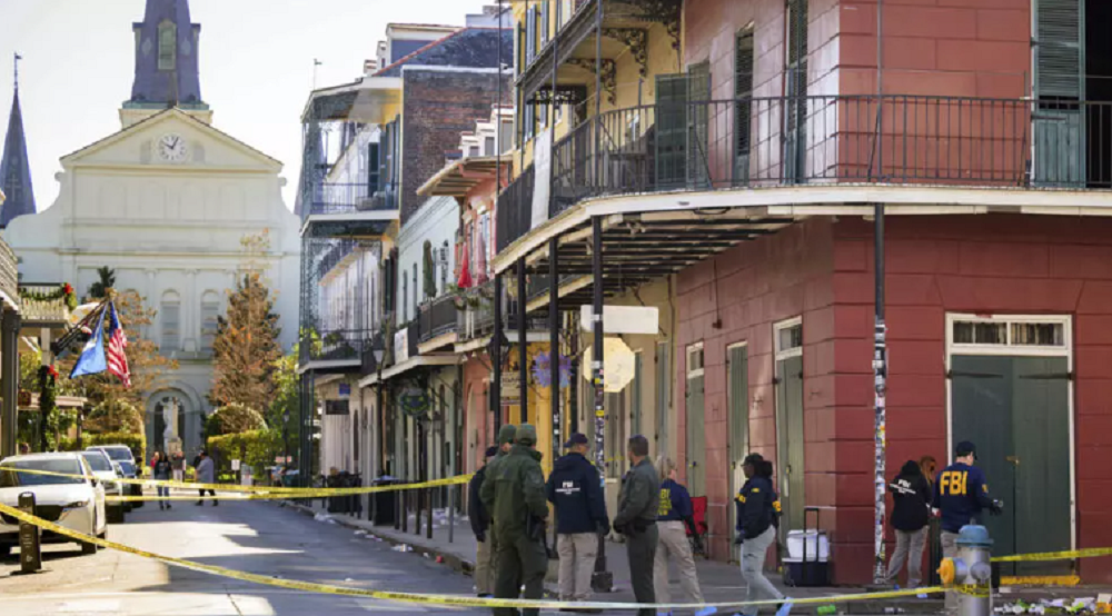 FBI isolou ruas do turístico French Quarter, em Nova Orleans, após ataque na noite do Réveillon