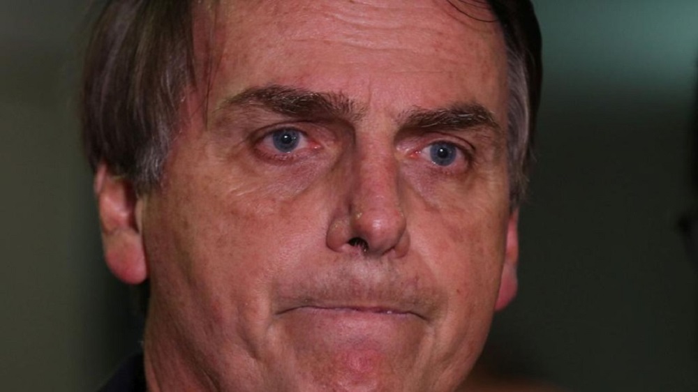 ex-presidente Jair Bolsonaro (PL) com cara de choro em close