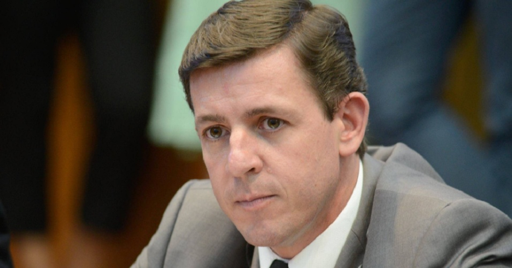 secretário municipal de Segurança Urbana de São Paulo, Orlando Morando, sério, com expressão pensativa, sem olhar para a câmera