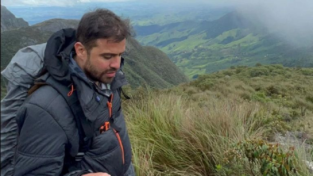 O influenciador e ex-candidato à Prefeitura de São Paulo, Pablo Marçal (PRTB) no Pico dos Marins