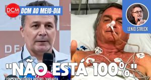 DCM Ao Meio-Dia: Médico diz que problema de Bolsonaro não está "100% resolvido". Foto: Reprodução/DCMTV