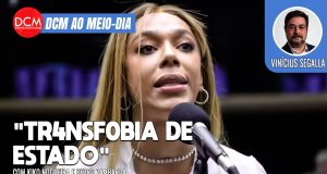 DCM Ao Meio-Dia: Governo Trump altera gênero de Erika Hilton em visto; Espanha protege golpista Eustáquio. Foto: Reprodução/DCMTV