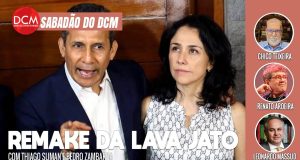 Sabadão: Advogado da ex-primeira dama do Peru, asilada no Brasil, fala ao DCM; Putin: cessar-fogo de Páscoa. Foto: Reprodução/DCMTV
