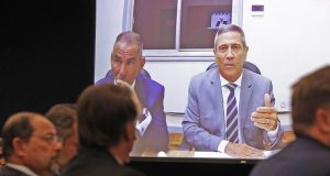 general Walter Braga Netto falando por videoconferência