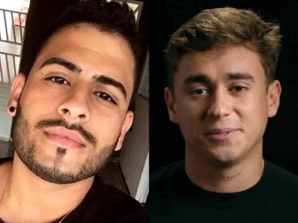 Glaycon Raniere de Oliveira Fernandes e o primo dele, Nikolas Ferreira