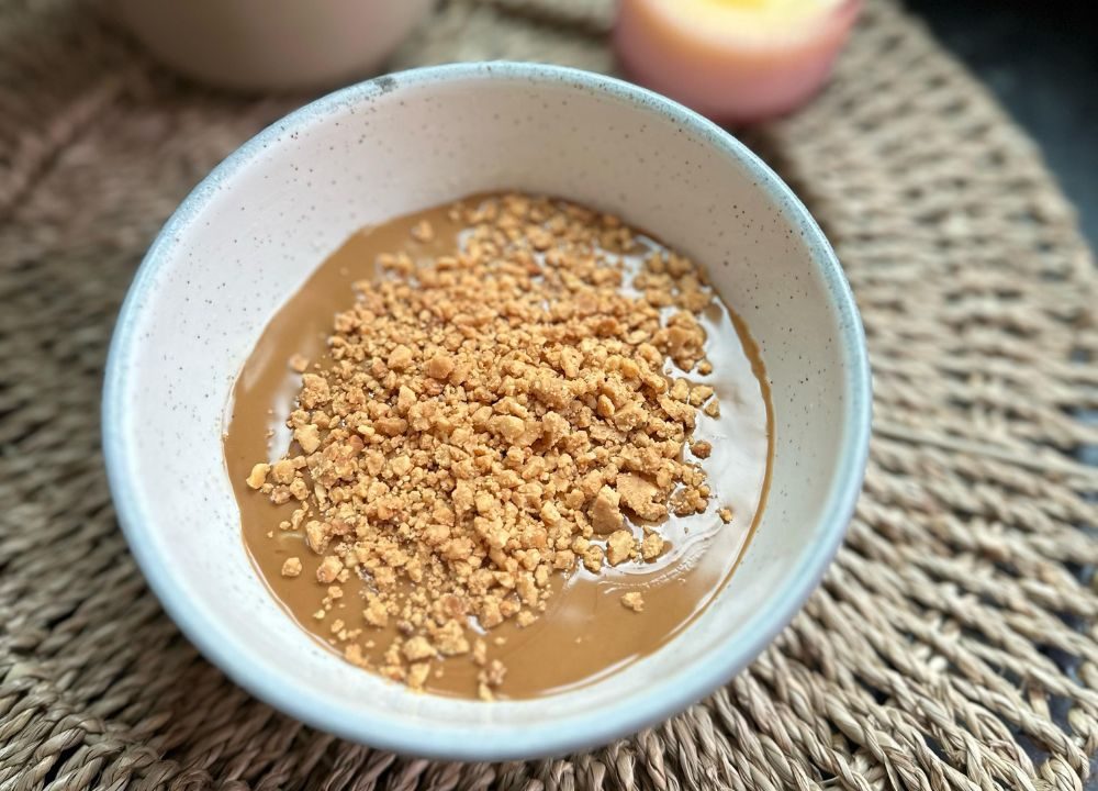 Bowl com paçoca proteica