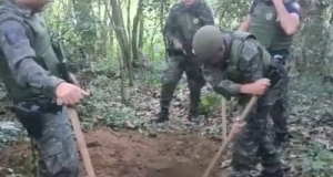 cemitério clandestino com 12 ossadas no Jardim Apurá, na zona sul de São Paulo