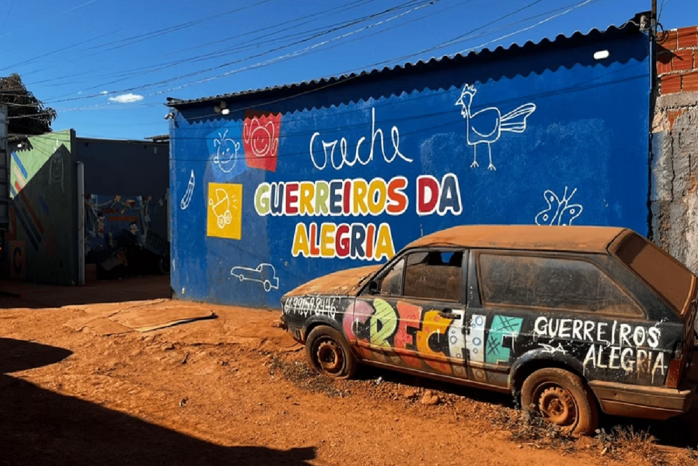 Fachada de creche