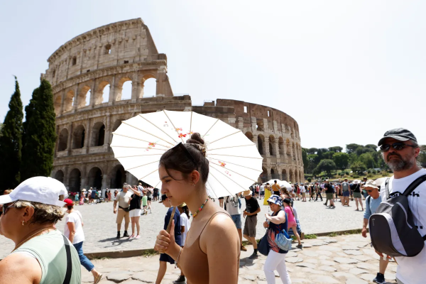 46°C: calor sufocante atinge a Europa e Itália fala em "espécies invasoras"