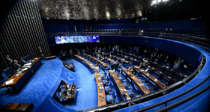 Imagem interna do Senado Federal