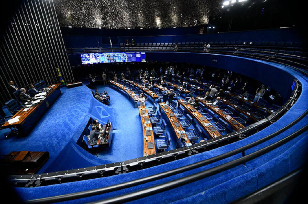 Imagem interna do Senado Federal