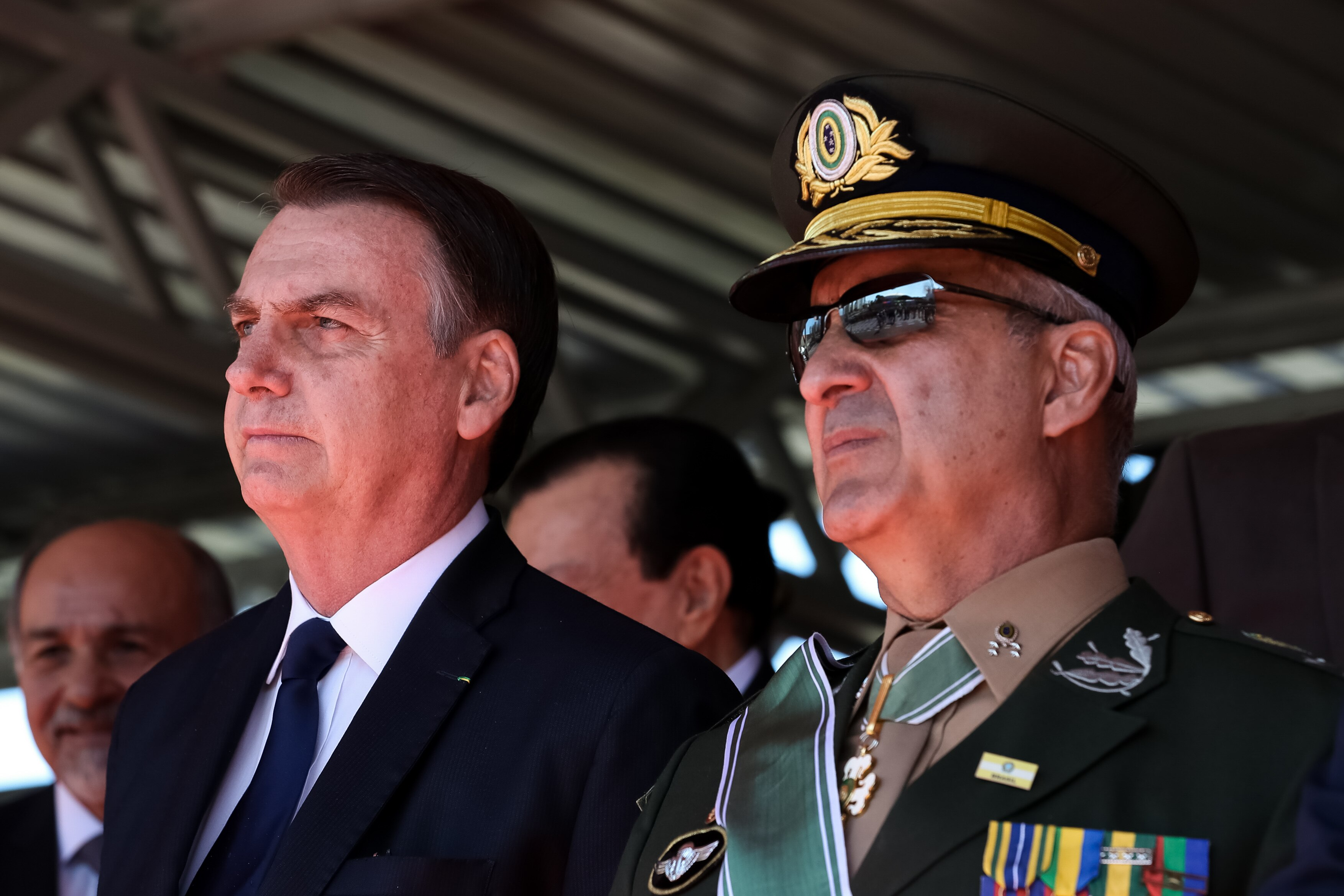 general Luiz Eduardo Ramos e Jair Bolsonaro