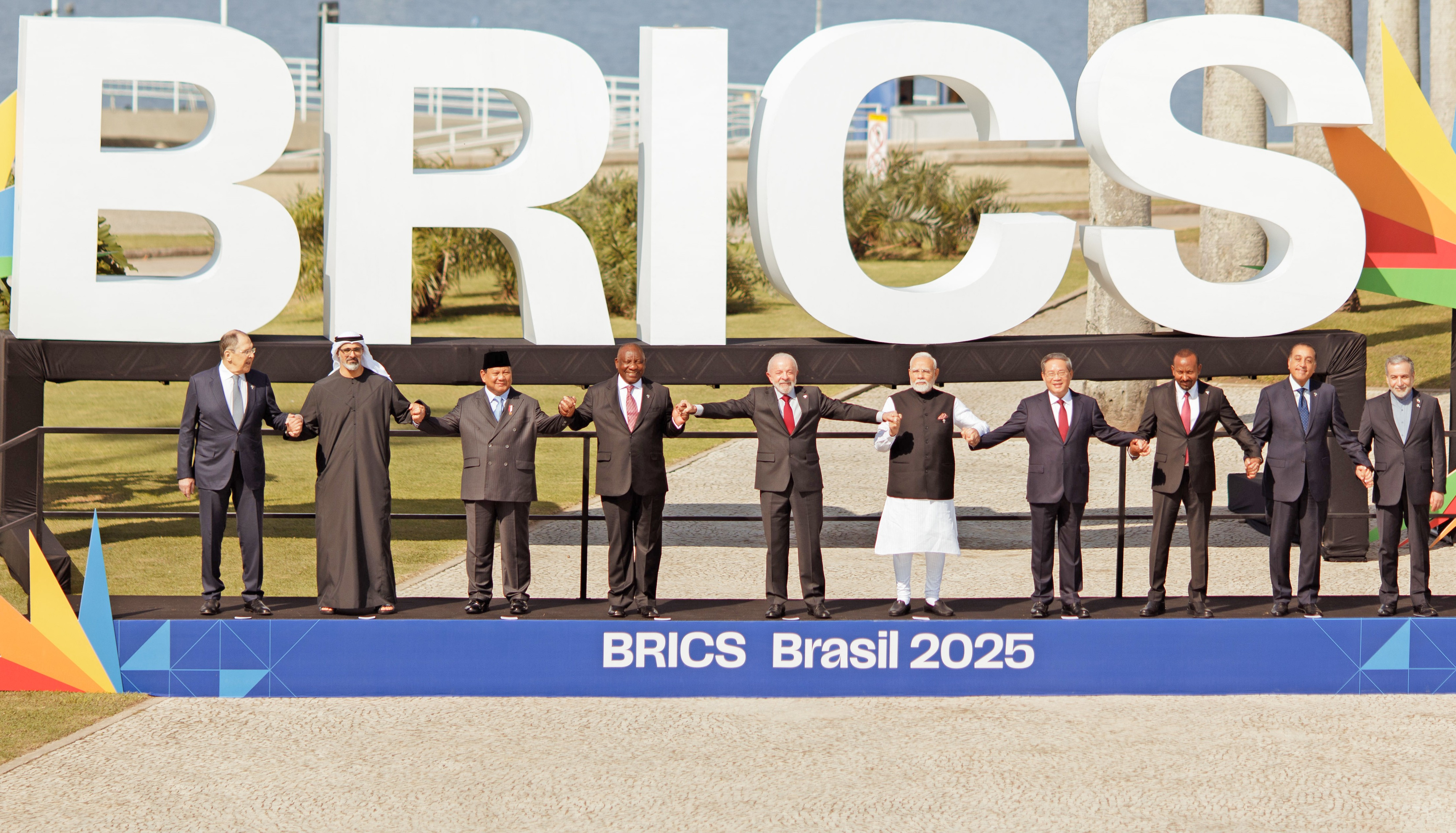 Foto da 17ª Cúpula do Brics, no Rio
