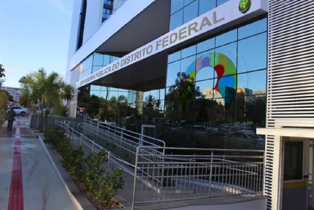 Fachada da Defensoria Pública do Distrito Federal (DPDF)