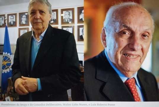 Montagem de fotos de Walter Lídio Nunes e Luis Roberto Ponte