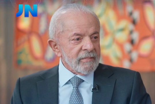 Lula em chamada do JN