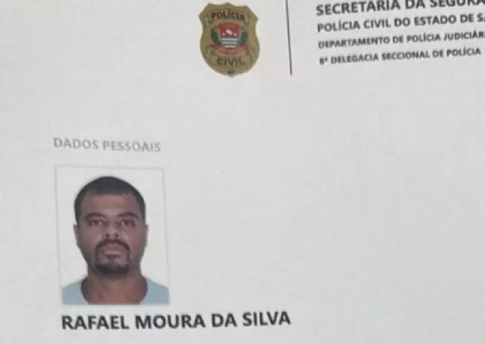 foto do policial Rafael Moura da Silva