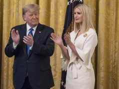 O presidente dos Estados Unidos, Donald Trump, e Ivanka