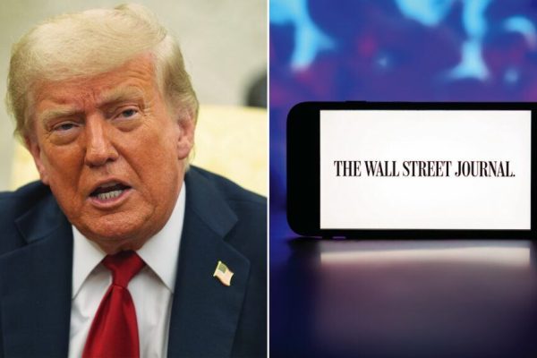 Jornal promete reagir após Trump pedir US$ 10 bi por reportagem sobre Epstein