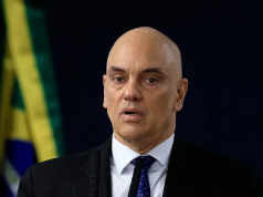 ministro do Supremo Tribunal Federal (STF) Alexandre de Moraes sério