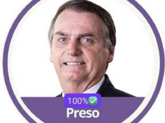 Meme com ex-presidente Jair Bolsonaro (PL)