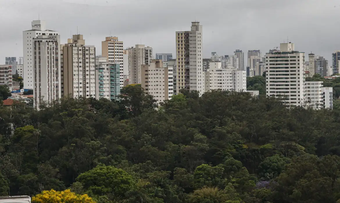 São Paulo em dia nublado