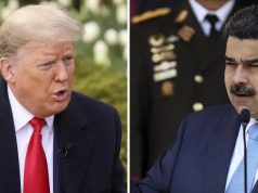 Os presidentes dos EUA e da Venezuela, Donald Trump e Nicolás Maduro - Reprodução