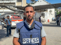 O jornalista Anas al Sharif