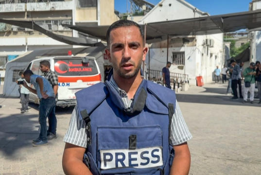 O jornalista Anas al Sharif
