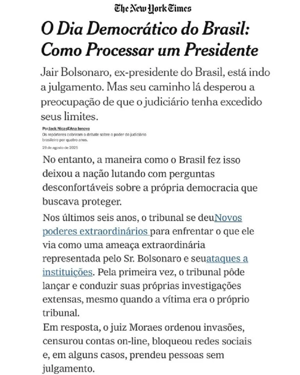 Print adulterado por Eduardo Bolsonaro