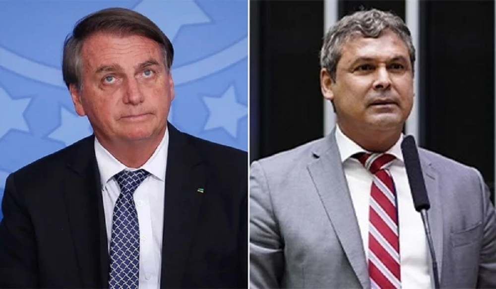 O ex-presidente Jair Bolsonaro (PL) e o deputado federal Lindbergh Farias