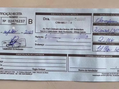 Receita falsa assinada por médica mineira