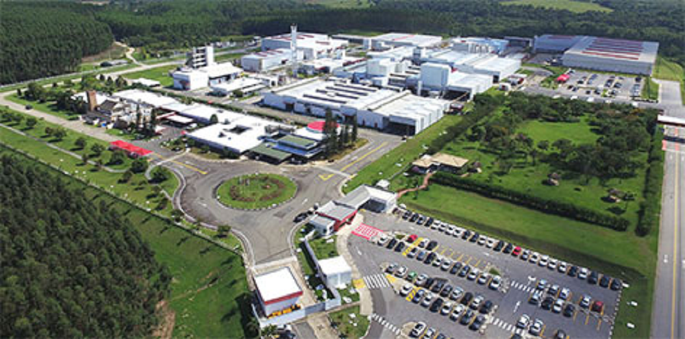 Sede da Ihara em foto aérea