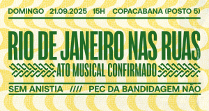 Maria Gadu, Marina Sena e Os Garotin em arte de divulgação