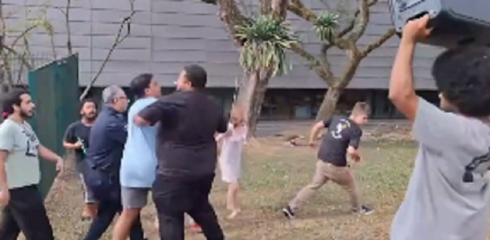 Tumulto causado pela ida da União Conservadora à USP