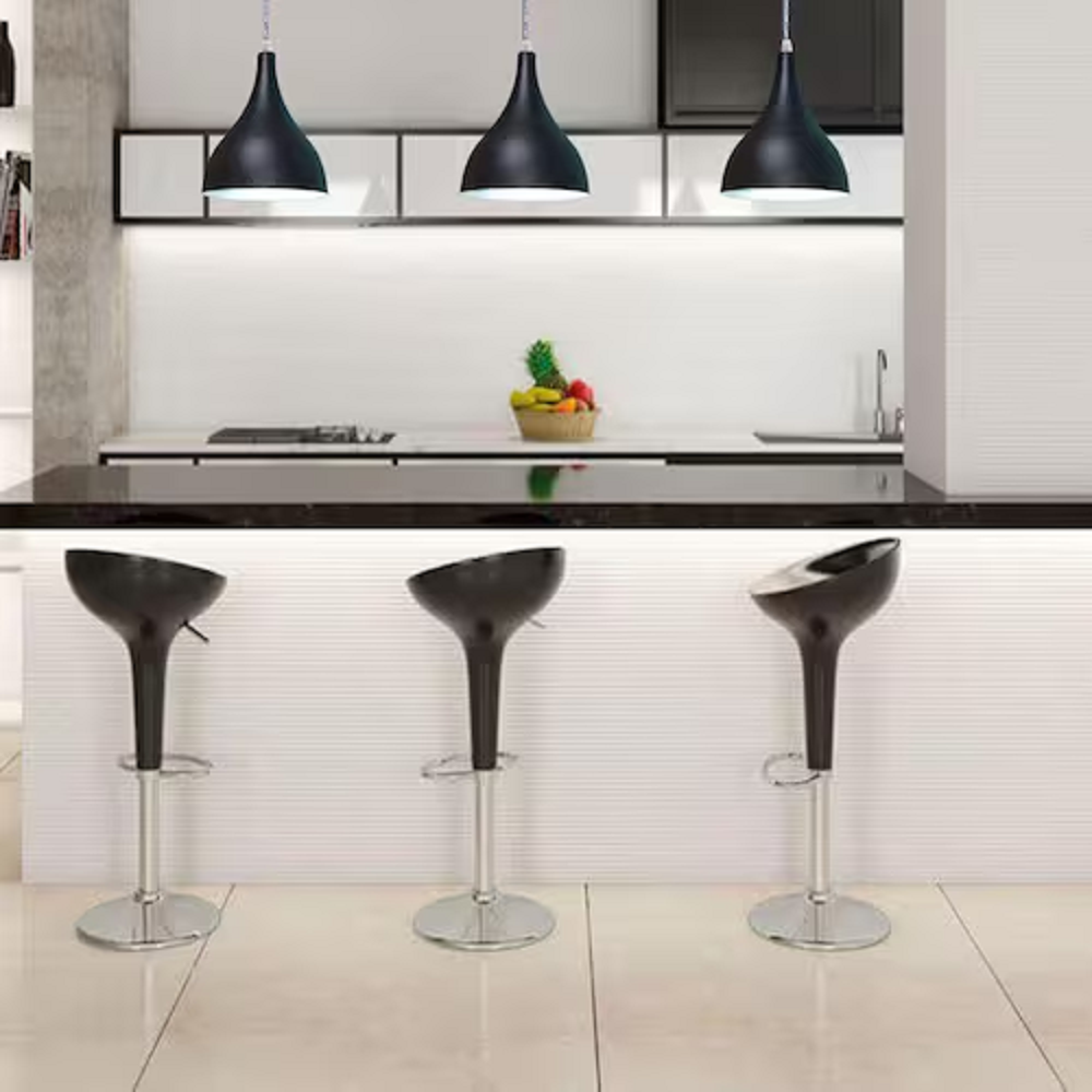 Luminárias pendentes na cozinha