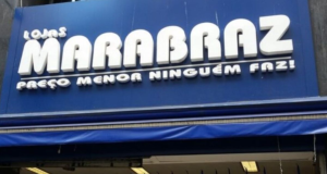 Fachada de loja da Marabraz