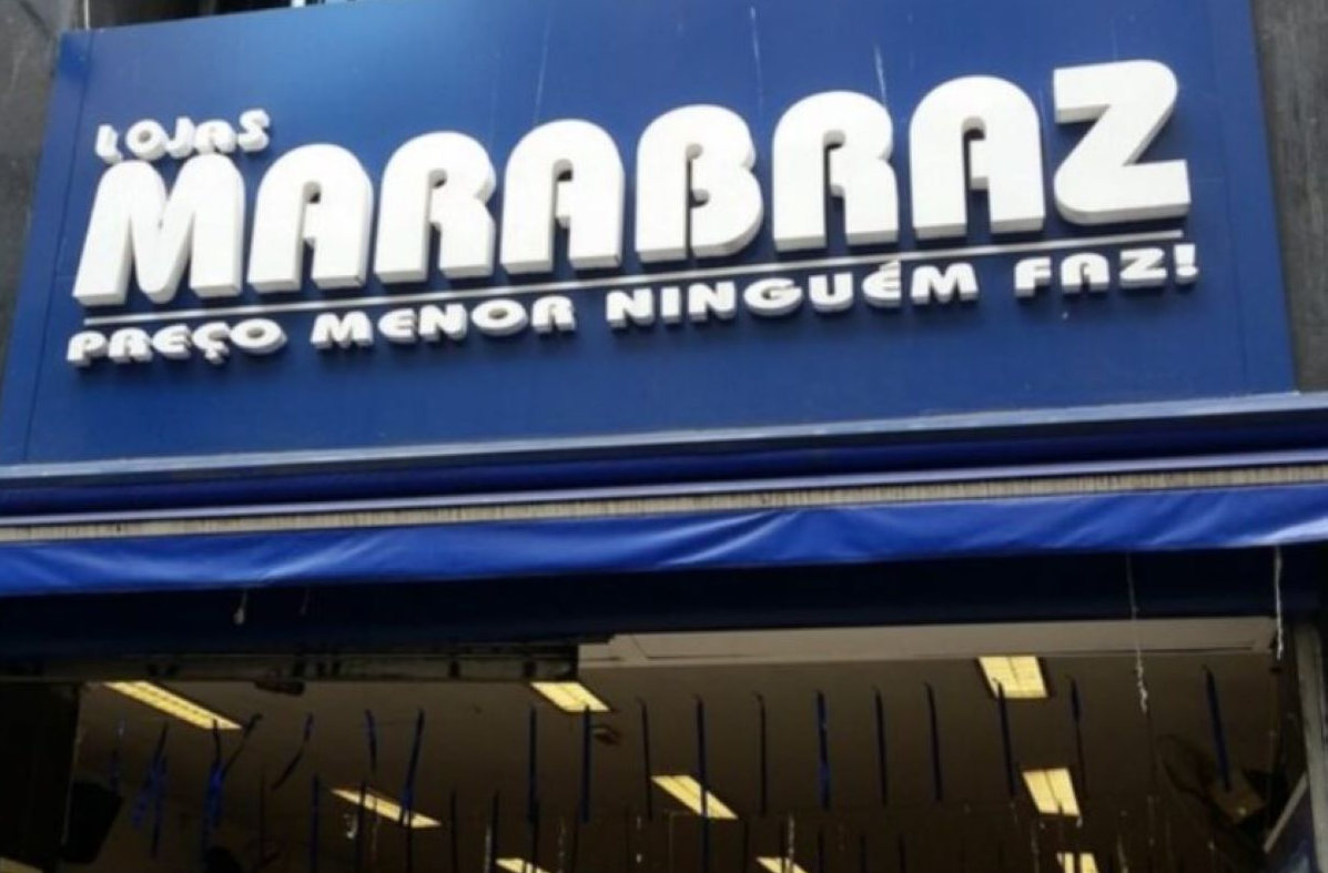 Fachada de loja da Marabraz