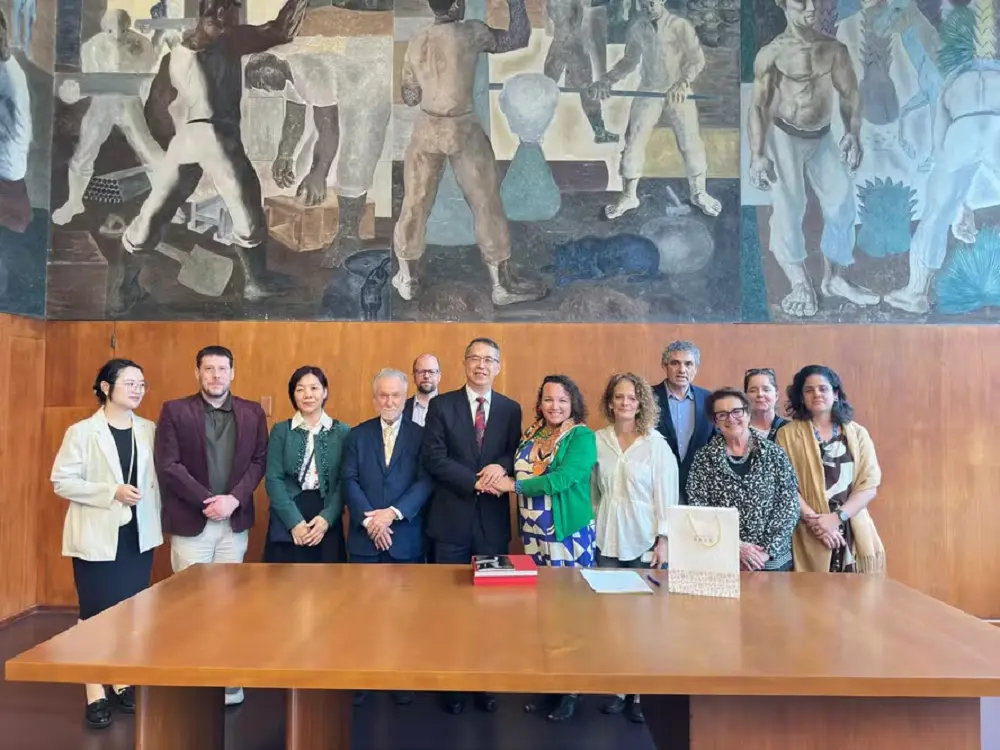 Registro de encontro que definiu as bases do acordo