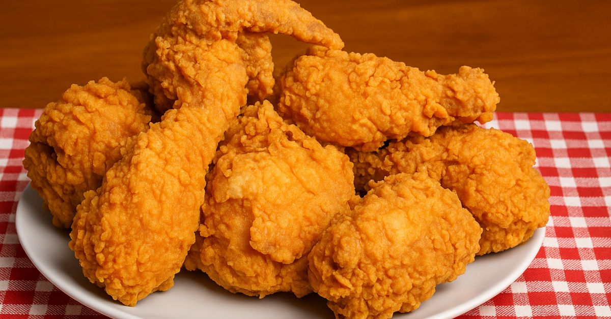 Frango frito crocante