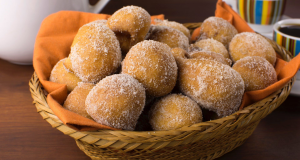 cesta de bolinho de chuva