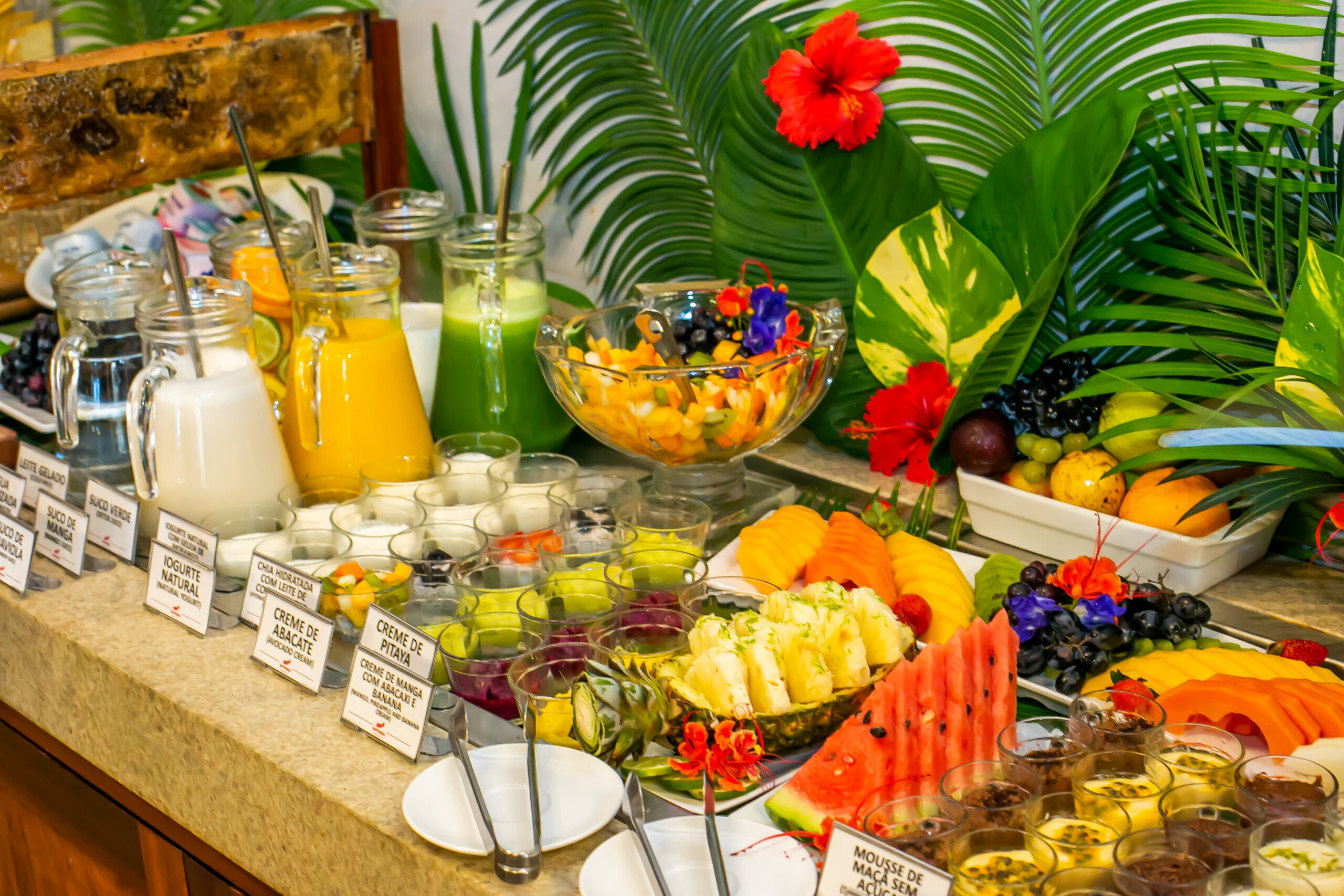 Café da manhã de hotel