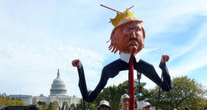Protesto contra Donald Trump