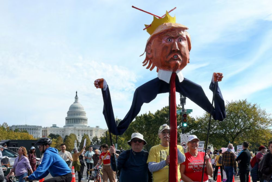 Protesto contra Donald Trump