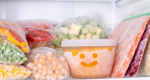 Alimentos no congelador