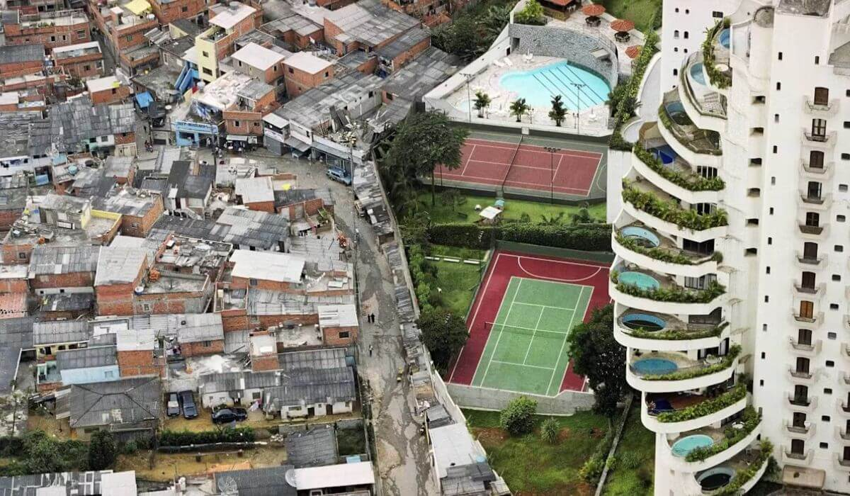 Edifício Penthouse, no Morumbi, visto de cima